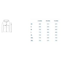 Herren Premium Zip Hoodie